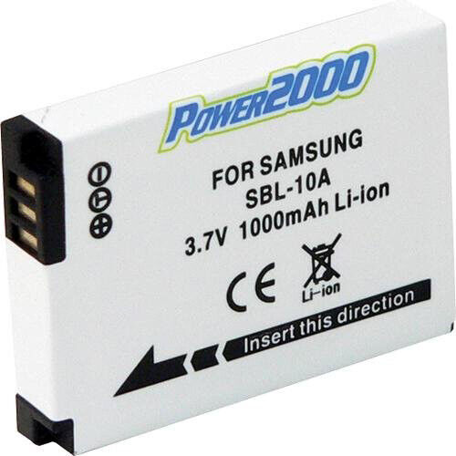Power2000 SLB-10A Replacement Battery for Samsung